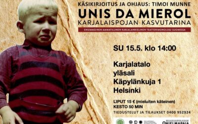 Timoi Munnen koskettava monologi nyt Helsingissä