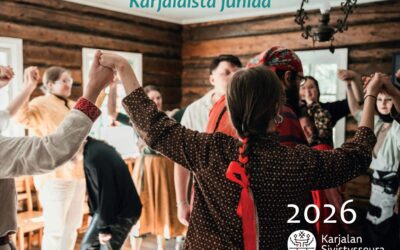 Karjalaista juhlaa -seinäkalenteri 2026